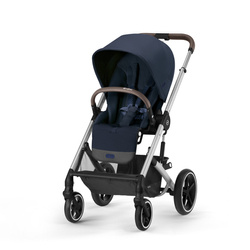 Cybex Balios S Lux Kinderwagen Ocean Blue Silver Frame 