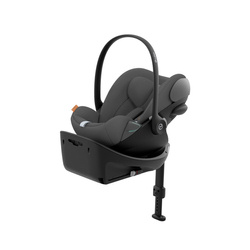 Cybex Cloud G i-Size Babyschale 0-13kg + Basis G Plus Lava Grey