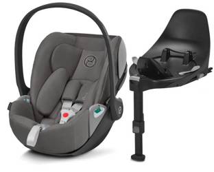 Cybex Cloud Z2 i-Size Autositz 0-13 kg Soho Grau + Base Z2 Set