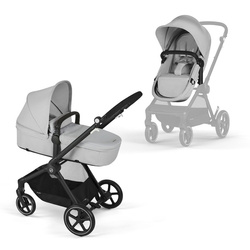 Cybex Eos Basic 2in1 Kinderwagen Schwarz Lava Grau Rahmen