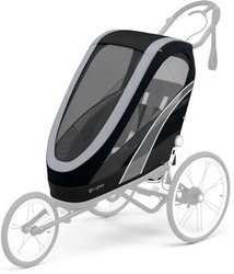 Cybex Zeno Seat Running Trailer für Fahrrad Cybex Sports All Black