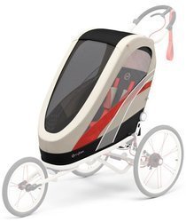 Cybex Zeno Seat Running Trailer für Fahrrad Cybex Sports Bleached Sand