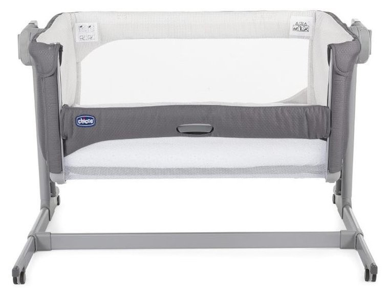 Chicco Next2Me Magic New 2023 Reisebettchen für Babys Moon Grey 44365