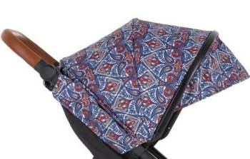 Petite&Mars Kinderwagen Kabine und Pads Street+ Hagebutte