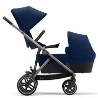 Navy Blue Gestell Taupe