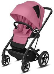 Cybex Talos S Lux Kinderwagen Schwarzer Rahmen Magnolia Pink